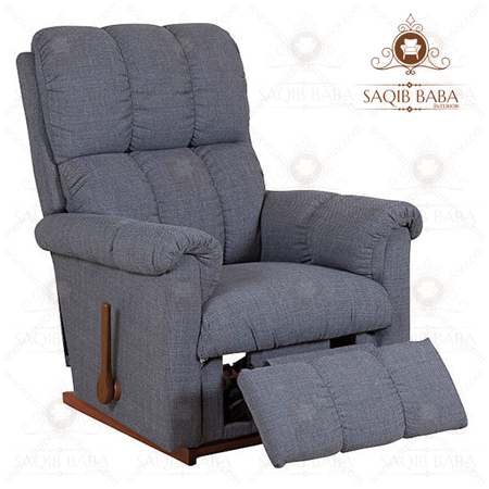 grey modern recliner sofa