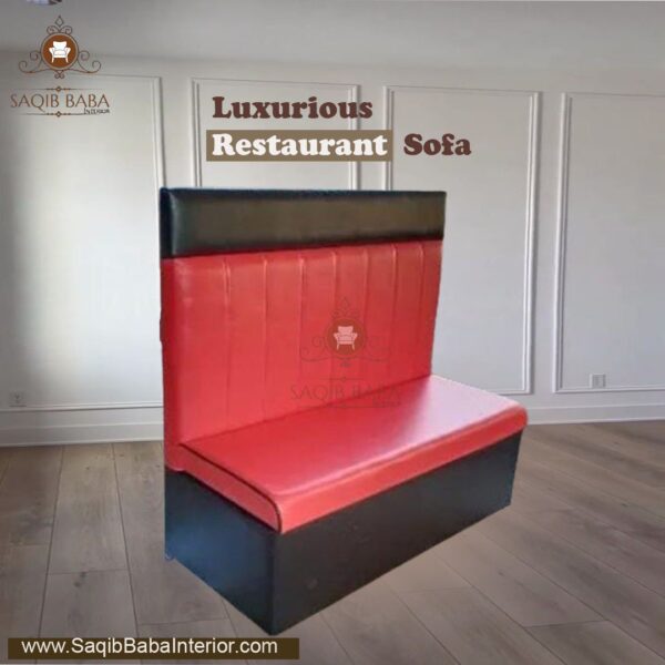 Restaurant sofa