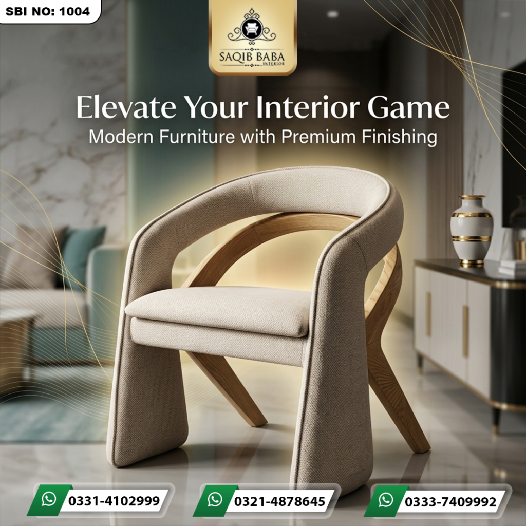 Wooden chair with fully upholstered poshish seat and back for comfortable dining and café use