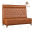 brown fast food sofa