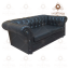 modern black sofa