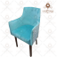 new modern sky blue sofa chair